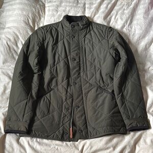 Quilted Olive Green Jacket J Crew XS NWT